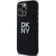 Apple iPhone 15 Pro Max 6.7\'\' DKNY Liquid Silicone Metal Logo Case Cover, Black