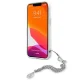 Guess iPhone 13 mini Case Peony Chain Collection, Silver