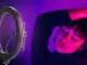 RGB LED Ring Light with Phone Holder and Adjustable Tripod, 30cm, 120W
