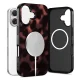 Tech-Protect Lamano MagSafe Case for iPhone 17, Black/Red