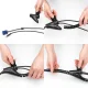 Cable Organizer Maclean MCTV-898 B, 15 mm x 1 m, Black