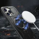 Hybrid Armor Trendy Case for iPhone 16 Pro Max with MagSafe, Black