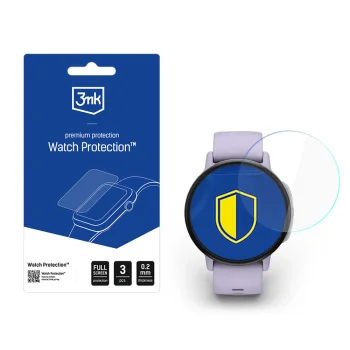 Hibridinis apsauginis stiklas 3mk Watch Protection laikrodžiui Garmin Bounce 2
