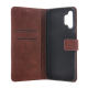 Xiaomi Redmi Note 13 Pro+ Plus Smart Velvet TPU Book Case Cover, Brown | Telefona Vāciņs Maciņš Apvalks Grāmatiņa