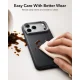 ESR Leather Kickstand MagSafe Case for iPhone 18 Pro Max / 17 Pro Max, Black