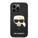 Karl Lagerfeld Silicone Karl\'s Head MagSafe Phone Case Cover iPhone 14 Pro Max - black