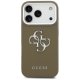 Guess Grained Big 4G Classic Logo Phone Case Cover iPhone 17 Pro - Brown