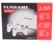 Retro TV Video Game Console with 2 Controllers and Gun (9999 Games), Blue