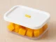 Airtight Food Storage Container with Lid, 600ml, White