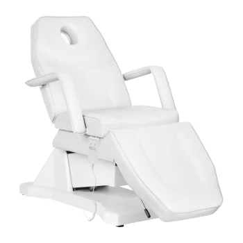 Sillon Soft Electric Cosmetic Chair with 1 Motor, White