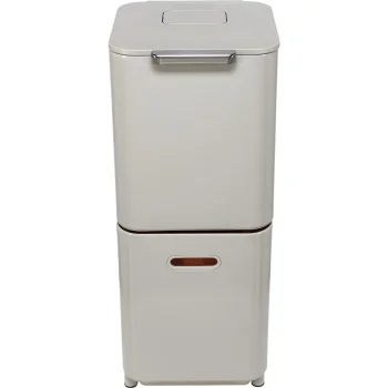 Joseph Joseph Totem 30064 Waste Bin, 40 L, Stone