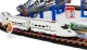 Electric Train and Car Track Set for Kids 108 Pieces