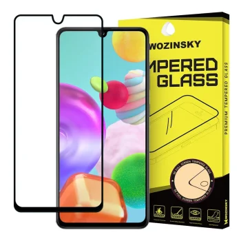 5D Samsung Galaxy A41 (SM-A415F) Tempered Glass Screen Protector [Full Glue] - Black
