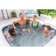 Intex 28452NP Inflatable Hot Tub with Hydromassage, 6-Person