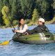 2-Person Inflatable Boat Set Intex Seahawk 2 with Oars and Pump 66332