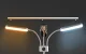 NEEWER BH40B dual-arm LED lighting kit, white