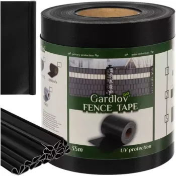 Gardlov Fence Tape 19 cm x 35 m, 630 g/m2, Black