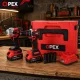 2in1 Cordless Drill & Impact Wrench Set 21V 3Ah 2x Batteries