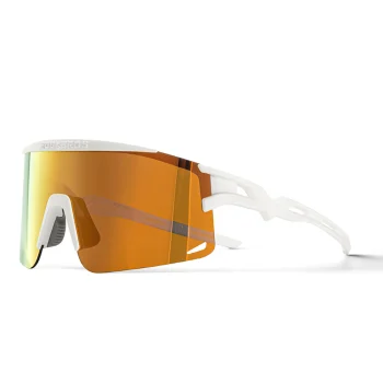 Rockbros Photochromic Cycling Glasses with UV Protection and Corrective Insert, White