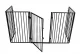 Fireplace Fence Guard 5-Panel Baby Safety Gates Protection