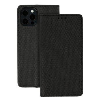 Smart Book Magnet Wallet Case for Samsung Galaxy A35 5G, Black