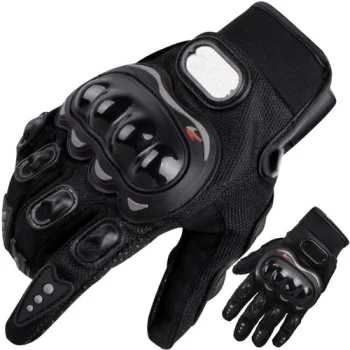 Trizand 00022632 Motorcycle Gloves XL, Black