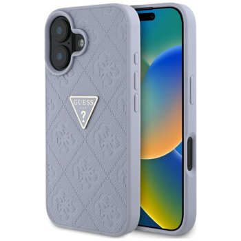 Guess Hot Stamp 4G Pattern Case for Apple iPhone 16, Purple