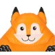 Indoor Outdoor Inflatable Bean Bag Chair Air Sofa, Fox
