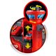 Fire Station Toy Garage Playset 3 Levels with Elevator Cars and Helicopter 74 Pieces