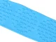 Silicone Back and Foot Bath Body Brush Scrubber, Blue