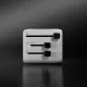 SBS TEADAPTUNI Universal Travel Adapter, White