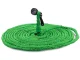 Expandable Garden Hose with Spray Gun, 20-60m, Green