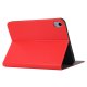 Apple iPad (2022) 10.9\" (A2757 A2696) 10 gen. Stand PU Leather Cover Case, Red