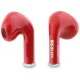 Guess Glossy Effect Printed Classic Logo & Charm TWS headphones - red