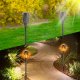 Gotel Q30G Solar LED Garden Torch Lights (6 Pcs)