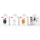 XO G50 TWS Wireless Earphones Bluetooth 5.4 with Charging Case, Orange