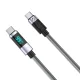 Orico LDC2C USB-C to USB-C PD 100W Cable with LED Display 3m - Black