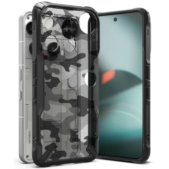 Ringke Fusion X Case for Nothing Phone 3, Gray/Black