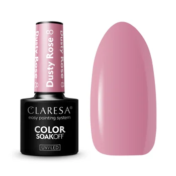 Claresa Dusty Rose 8 Gel Polish, 5g