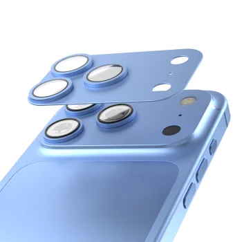 Camera Lens Protector Etteri for iPhone 18 Pro Max, Sky Blue