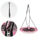 Kids Outdoor Nest Swing ECOTOYS 100cm 150kg, Pink