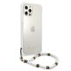 Guess iPhone 12 Pro Max Case Pearl, Transparent