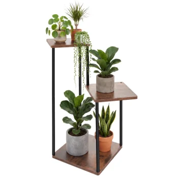 Gardlov 3-Tier Standing Plant Stand 78 cm