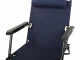 Folding Garden Sun Lounger 2-in-1 Zero Gravity, Navy Blue