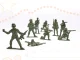 Military Base and Soldier Figures Playset, 114 pcs