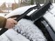 Extendable Snow Brush and Ice Scraper for Car Windshield and Windows, Black