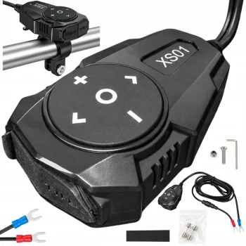XS01 motorcycle USB-A and USB-C charger 54 W with Bluetooth control