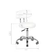 Cosmetic Pedicure Stool A-007, White