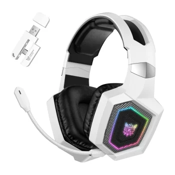 Wireless Gaming Headphones ONIKUMA GT806 White RGB