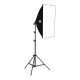 Puluz PU5070EU Studio Set with LED Softbox 50x70cm & Tripod
